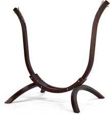 Hammock Chair Stand Only, Heavy Duty Wooden Hangin Chair Swing Stand Solid Wood