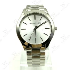 Michael Kors MK3178 Runway Silver Dial Stainless Steel Bracelet Women's Watch