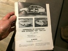 Revue technique Citroen GS