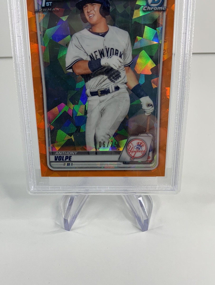 店舗用品 Volpe Anthony Volpe 1st Bowman - Orange /75! Bowman Chrome Sapphire #BCP