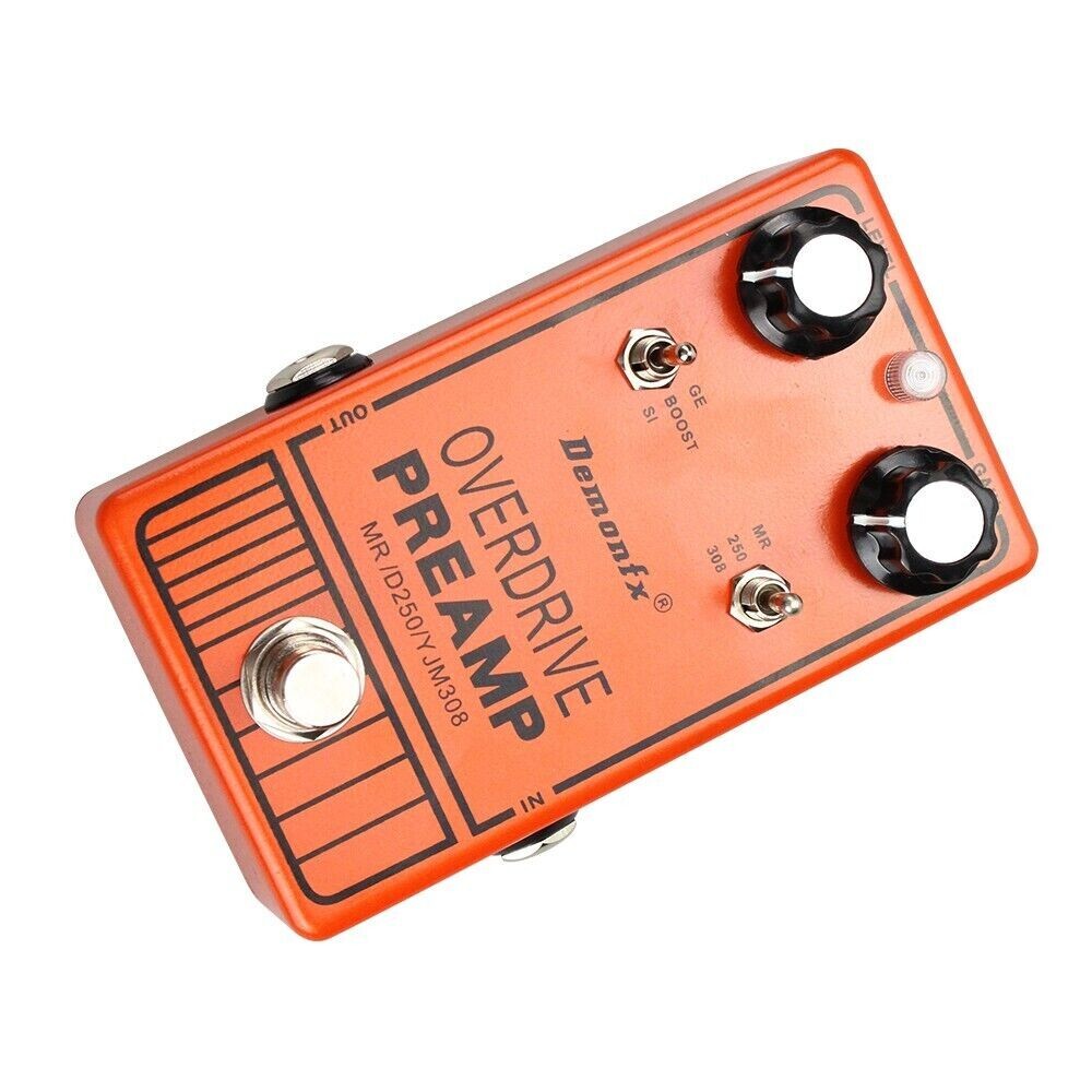 Demonfx YJM308 Multi Toggle Overdrive Preamp Guitar Effect
