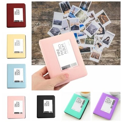 64 Pockets Polaroid Photo Album Case Storage For Fujifilm Instax Film Mini Size