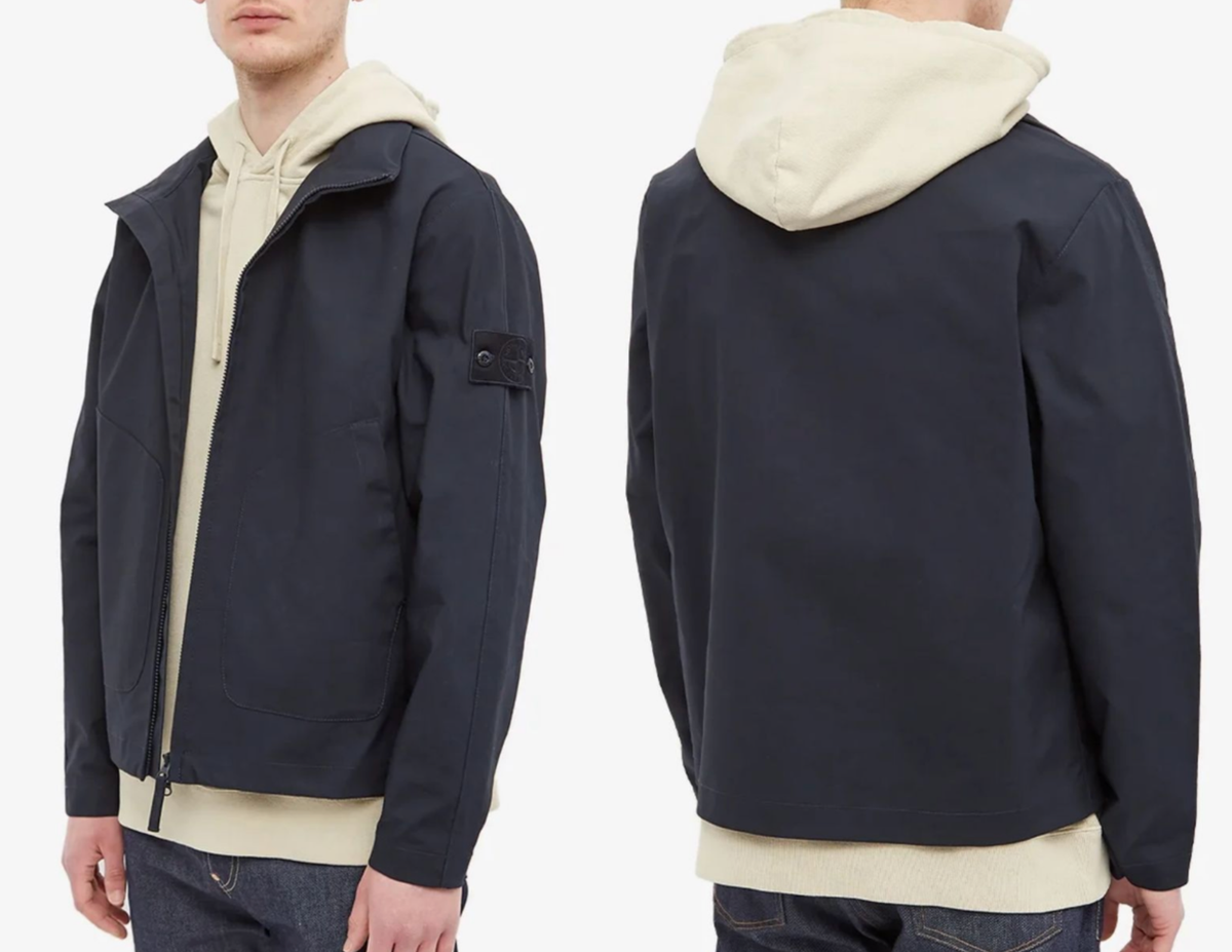 Stone Island 422F1 Mac Supima® 2L Ghost Piece Jacket Coat