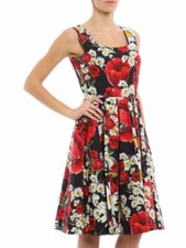 Dolce & Gabbana Women's Floral print sleeveless dress Size 40