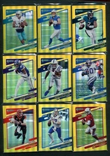 2021 Donruss Football Gold Holo Press Proofs - 1-250 Vets - Complete Your Set
