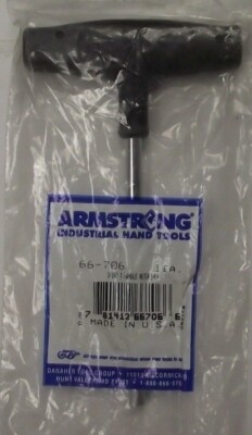 Armstrong 66-706 3/16'' T-Handle Nutdriver  USA