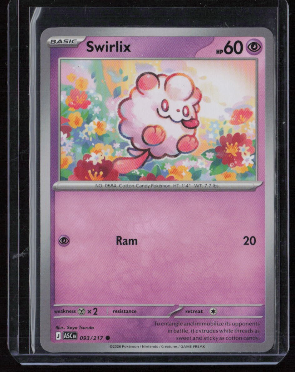 ME: Ascended Heroes #093/217 Swirlix