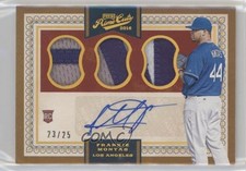 2016 Panini Prime Cuts Base IX Holo Gold 23/25 Frankie Montas #242 Auto 5w7