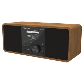 TELESTAR TOP 250 Holz Stereo DAB UKW Internetradio Radio Digitalradio gebraucht