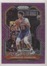 2020-21 Panini Prizm Purple Wave Prizm Cameron Johnson #46 00eb
