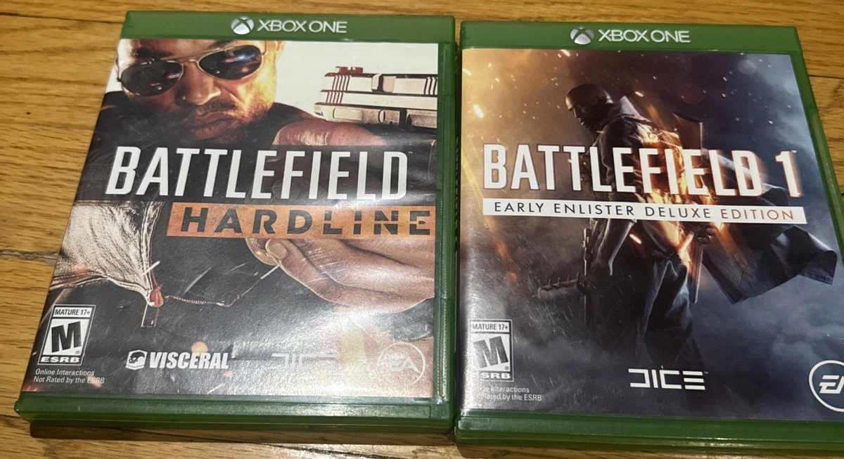 Microsoft Xbox One Battle Battlefield Hardline Video Games for