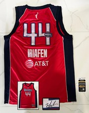 Kiki Iriafen Signed Jersey Washington Mystics JSA COA