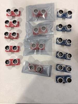 Ultrasonic Sensors Mix Qty 15 + Supports Qty 8