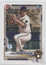 2021 Bowman Draft 1st Edition Logan Henderson #BD-114 12g7