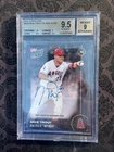 2016 TOPPS NOW MIKE TROUT AL MVP AUTO CARD SSP/99 ON CARD BGS 9.5 W/ 9 AUTO