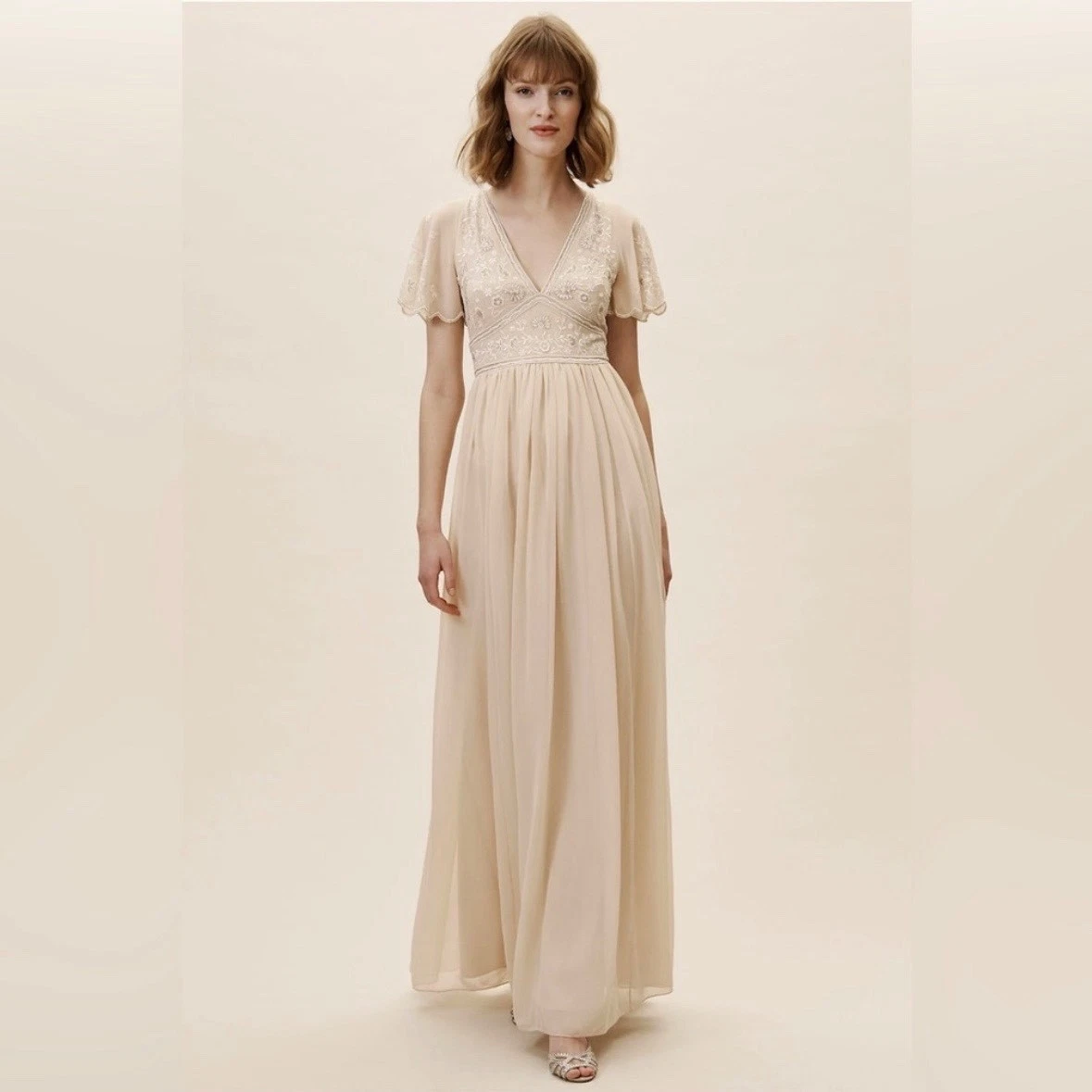 Ivory Anthropologie Bridesmaid Dresses for sale