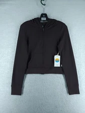 Vuori HALO Mini FZ Hoodie - Java Heather Nwt Size Small