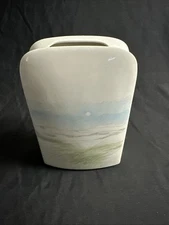 Thomas Rosenthal Pastel Dunes Sea GrassSun Porcelain White Vase Mid Century MCM