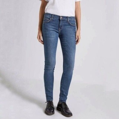 NWT CURRENT/ELLIOTT The Ankle Skinny in Hot Rod 24
