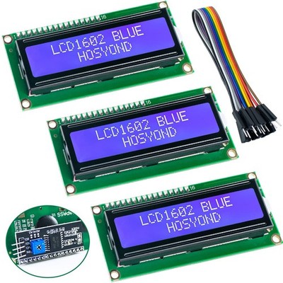3pcs I2C IIC 1602 LCD Display Module 16x02 Screen for 1602