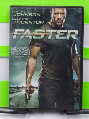 FASTER DWAYNE JOHNSON BILLY BOB THORNTON SINGLE DISC DVD