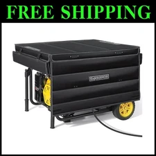Sturdy Generator Running Cover, Weatherproof Protection