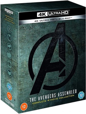 Avengers 1 4 Complete Collection 4K UHD Blu-ray New