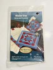 Rising Star Pattern The Quilt Nook Apron and Placemats