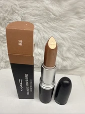 MAC Frost Lipstick #310 GEL Metallic Beige 0.10oz / 3g Full Size - NIB!