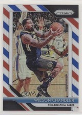 2018-19 Panini Prizm Red White & Blue Prizm Wilson Chandler #249 9l4