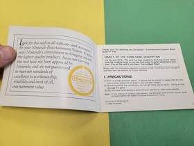 Mach Rider Instruction Booklet Manual *Only* Nintendo Entertainment System NES