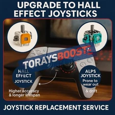 Repair Service - Fix Your Playstation 4 & 5 Controller Stick Drift - Hall Effect
