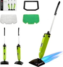 H2O iGO Indoor & Outdoor Cordless Steam Mop, Portable, Rechargeable, Wireless