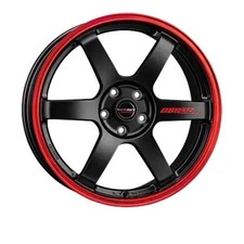 Borbet DB8GT2 8,5x19 ET45 black matt rim red Alufelge