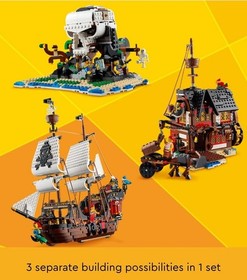 LEGO 31109 Creator 3 in 1 Pirate Ship New Sealed Retired One Set Multiple Builds