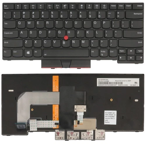 Original US Keyboard Lenovo ThinkPad T470 T480 A475 A485 Backlit US Black
