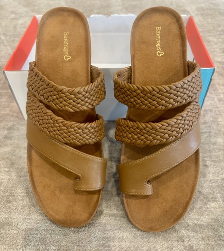 Women's Baretraps JAIDEN Caramel Thong Sandals-Toe Hole-Size 10M-NEW - Picture 2 of 18