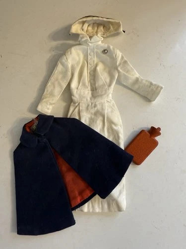 Vintage Barbie Doll Original #991 Registered Nurse 1961 Outfit