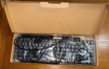 Dell L100 Wired USB Keyboard   Black   OEM   DP/N 0RH659   New