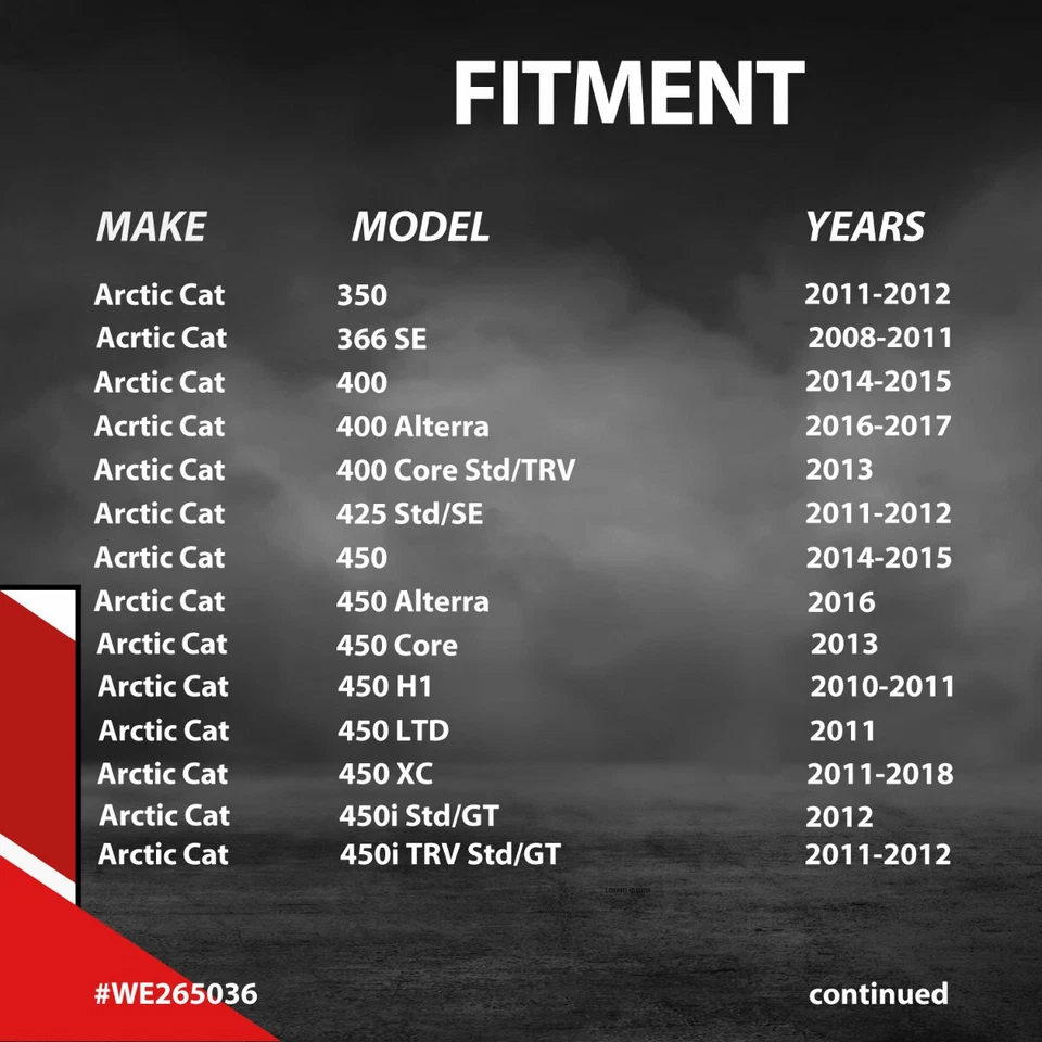 Correia de transmissão EPI Severe Duty para ATV/UTV Kymco e Arctic Cat selecionados | OE 0823-228 - Imagem 3 de 4