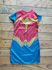 Halloween Wonder Woman WW84 Costume Child size XS Dress Only Stretch Rubies Hero