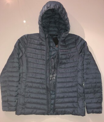 Damen Steppjacke Lightweight Kapuze Gr. 44 blau, ESMARA NEU + Geschenke + Tasche