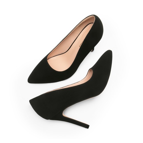 Women Stiletto Pumps 4" High Heel Pointed Toe Wedding Shoes Ceremony Dress Shoes - Picture 32 of 64