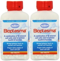 2 Pack Hylands Bioplasma Combination Of 12 Mineral Cell Salts - 2000 Tablets on sale 2 Pack Hylands Bioplasma Combination Of 12 Mineral Cell Salts - 2000 Tablets on sale