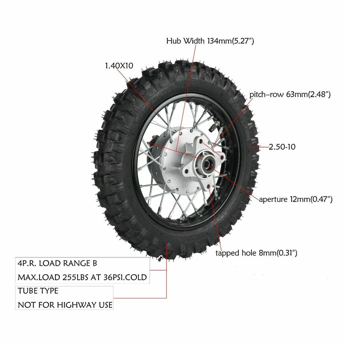 Wheels, Tires & Tubes for Suzuki DRZ70 for sale | eBay