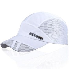 Outdoor Sport Cap Quick Dry Mesh Cap Golf Baseball Hat Breathable Visor Cap