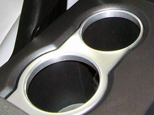 Silverhorse Racing Tru-billet Cup Holder For 2005-2009 Mustang-satin Silverhorse Racing Tru-billet Cup Holder For 2005-2009 Mustang-satin