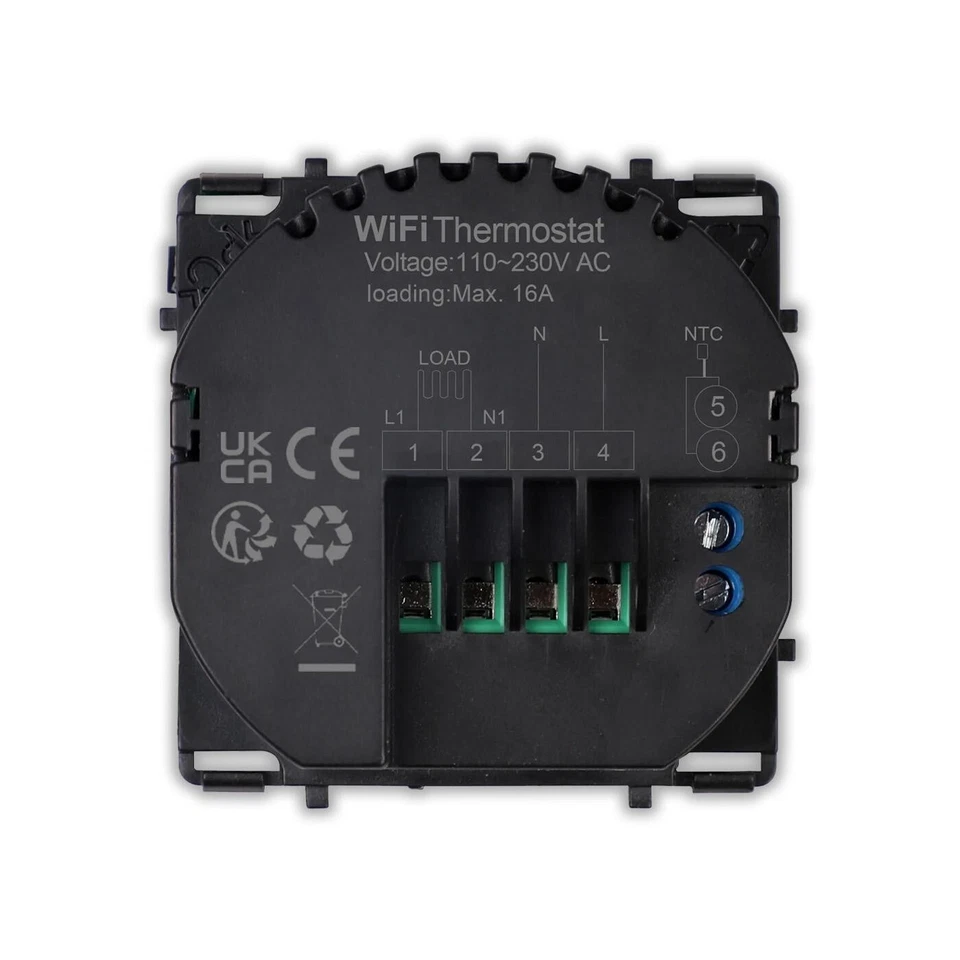 WIFI Raumthermostat Thermostat UP Wandthermostat Fußbodenheizungen Luxus-Time - Bild 4 von 4