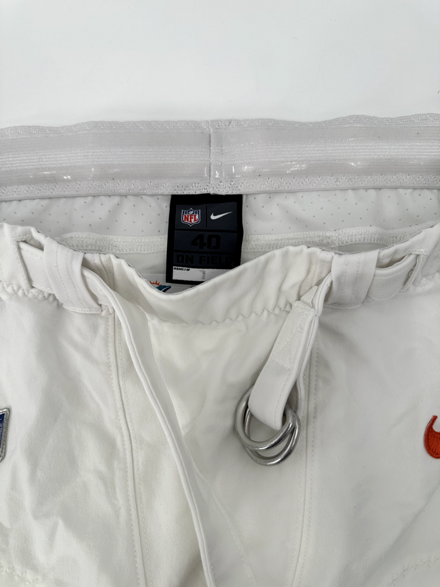 63 MIAMI DOLPHINS NIKE GAME USED THROWBACK PANTS W/BELT SIZE-40 | eBay