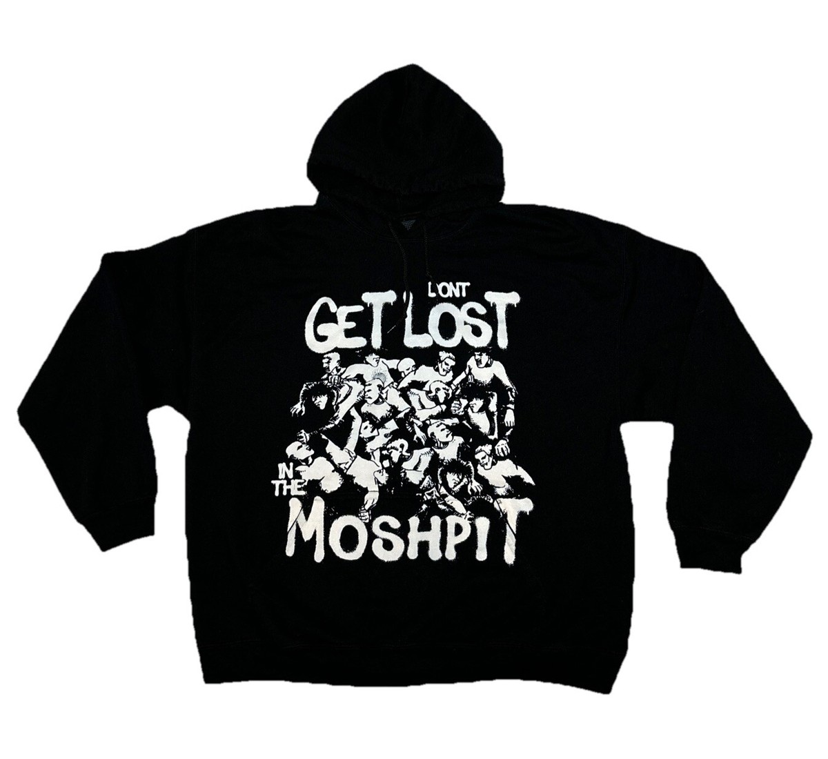 SNOT Don't Get Lost In The Moshpit Tour Hoodie Size XL | eBay